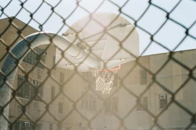 Outdoor playground for recess