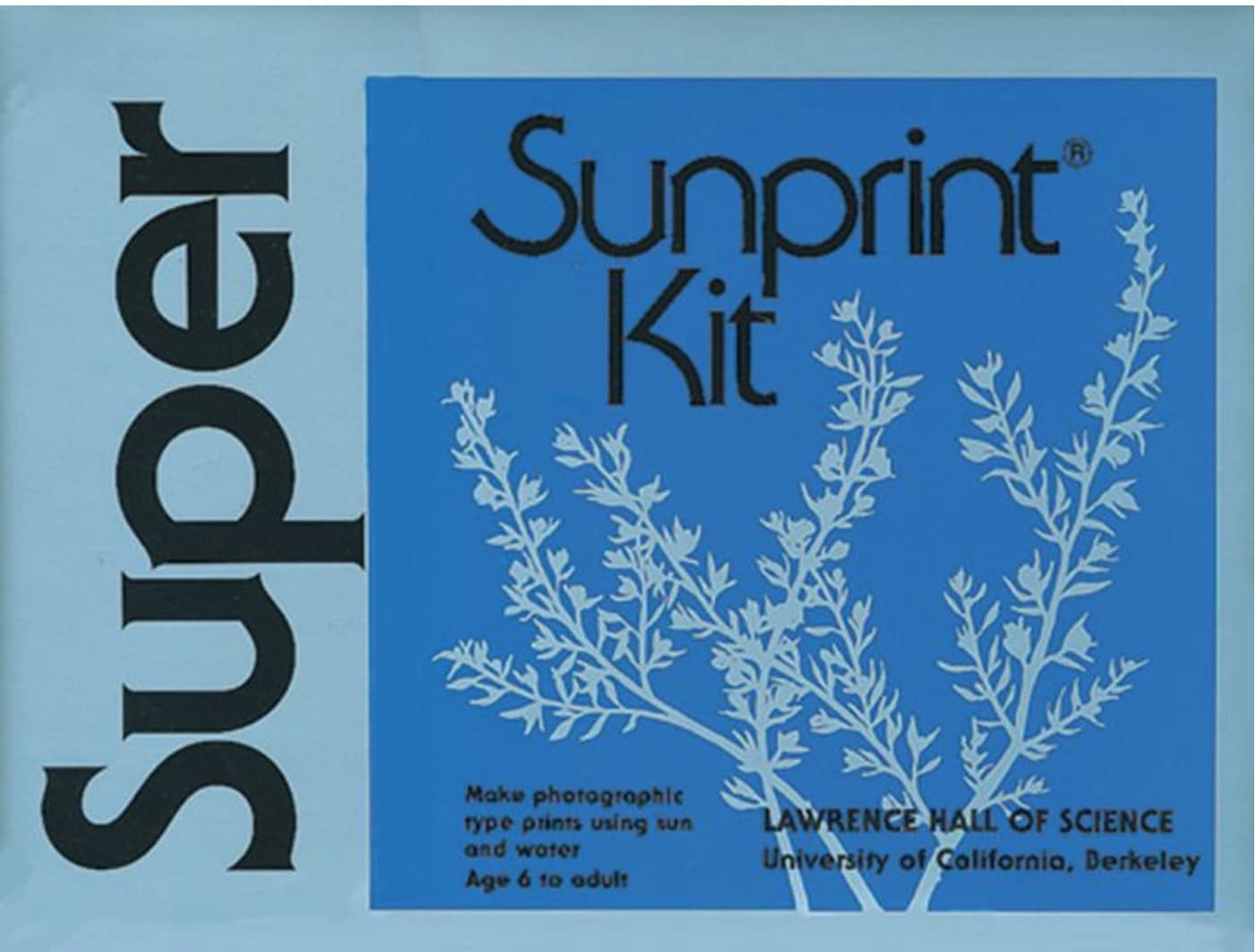 sunprint kit for nature learning