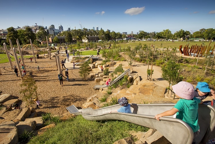 Melbourne’s Nature Play at Royal Park