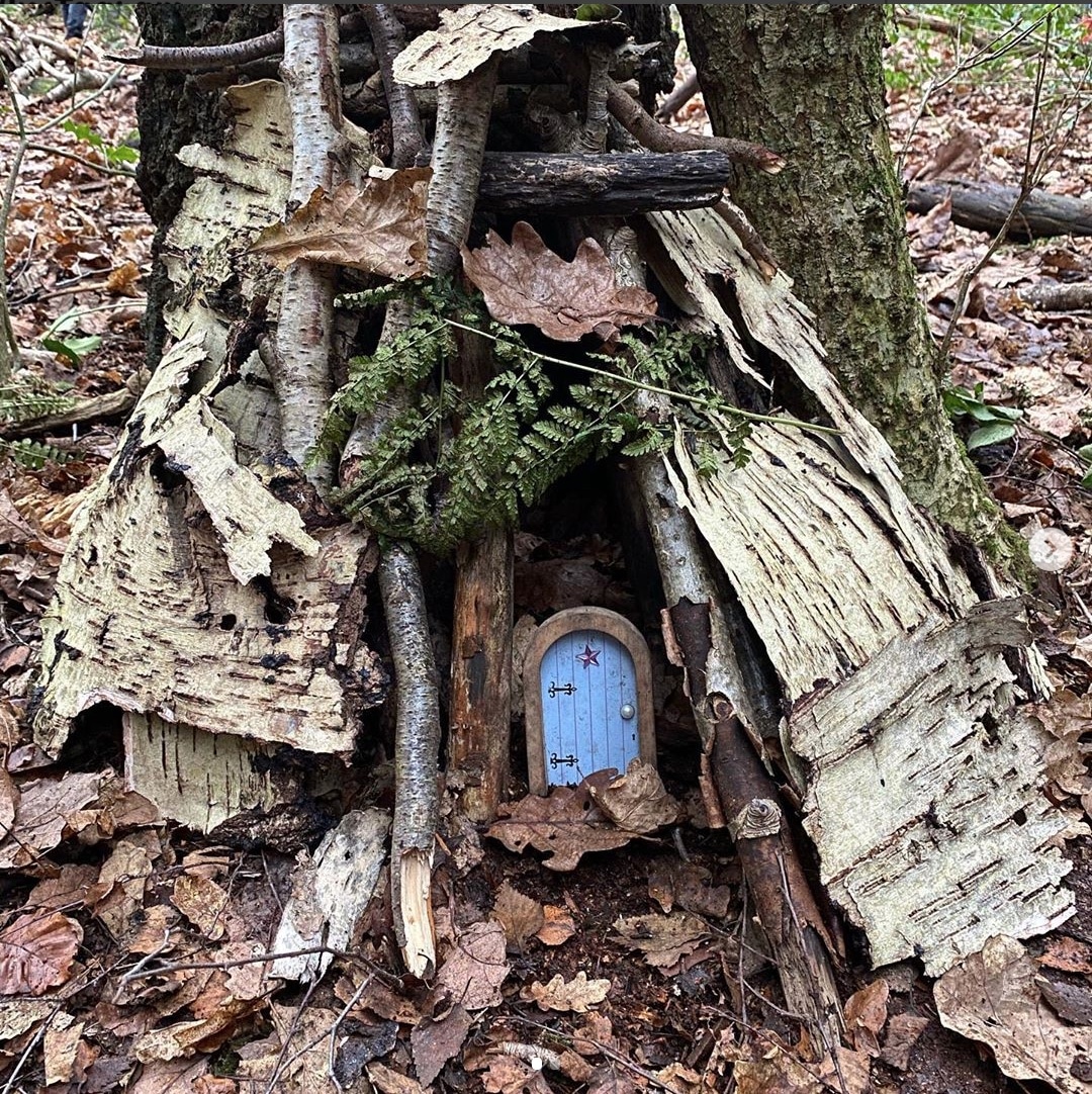 fairy house from @gowild_outdoors